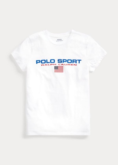 Polo Ralph Lauren Polo Sport Crewneck T Shirt Dame Danmark (AQEVO2819)